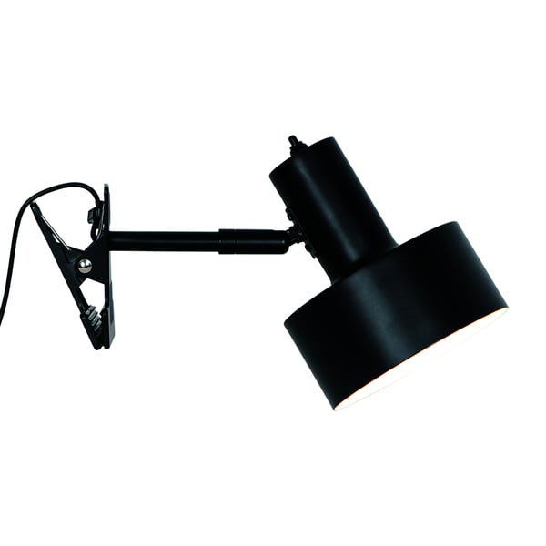 Nordlux Matis klämmlampa, svart