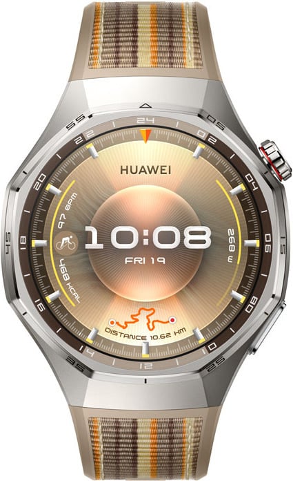 Huawei Watch GT6 Pro smartklocka, 46 mm, brun