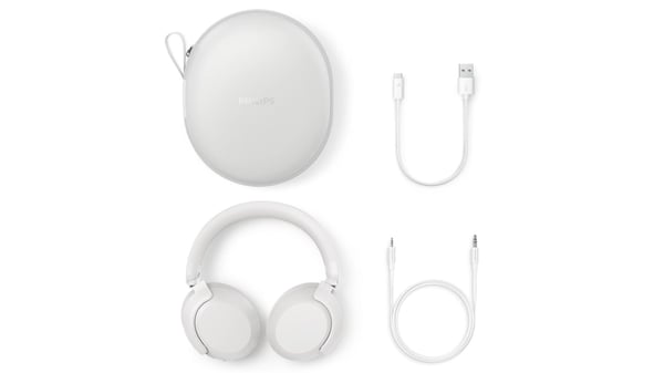 Philips TAH8000 brusreducerande hörlurar, vit