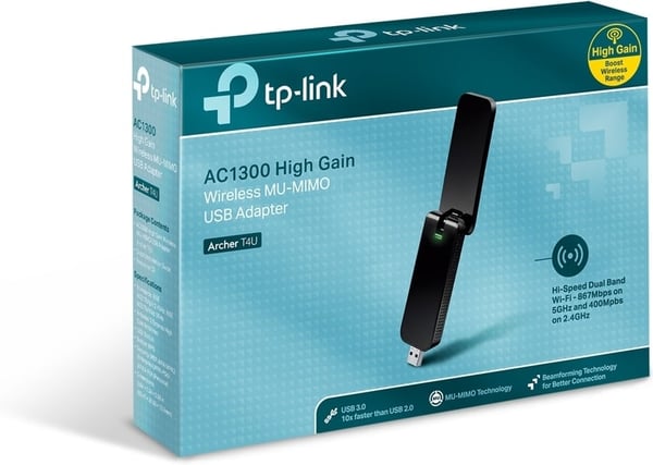 TP-LINK Archer T4U Dualband WiFi-adapter