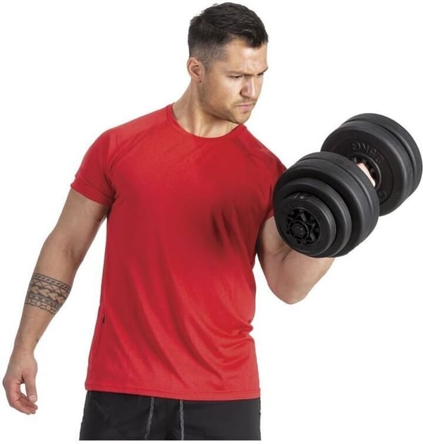 Gymstick-håndvægtssæt, 15 kg