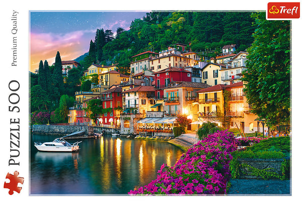 TREFL Lake Como Italien -pussel, 500 bitar