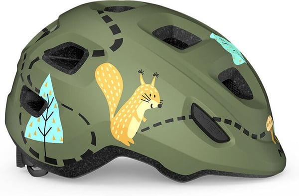MET Hooray cykelhjelm, 52-55 cm, grøn