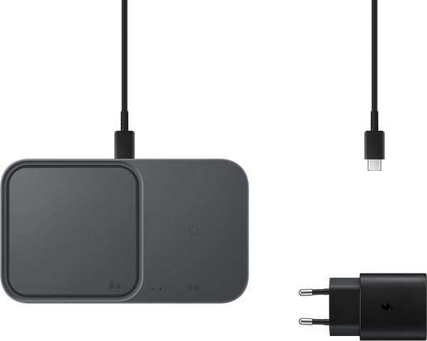 Samsung Duo Charger 15 W opladerstation, sort