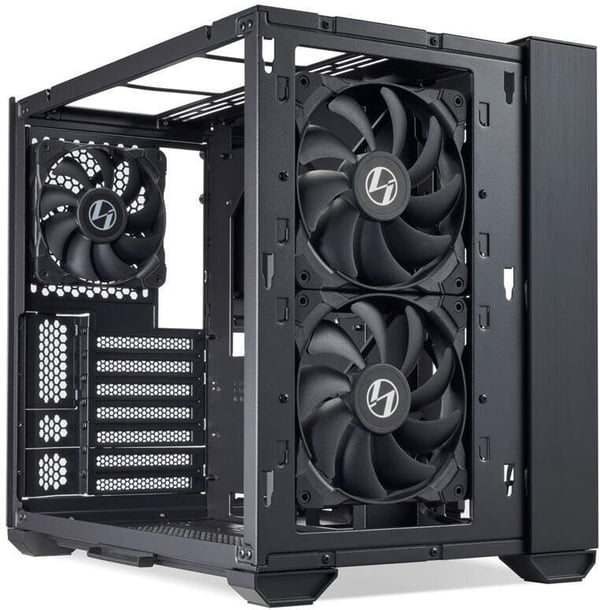 Lian Li O11 Air Mini ATX-kabinet med vindue, sort
