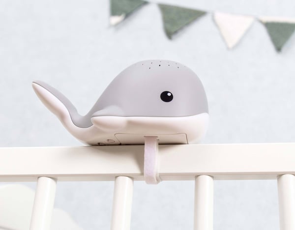 Zazu Wally hvalprojektor natlampe, grå