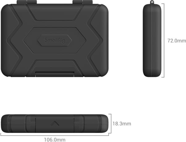 SmallRig 3192 Memory Case-minneskortsfodral