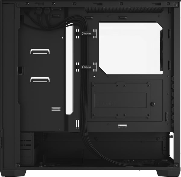 Fractal Design Pop Air Sort TG Klar Tint ATX-kabinet med vindue, sort