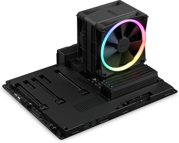 NZXT T120 RGB -processor kylare, svart