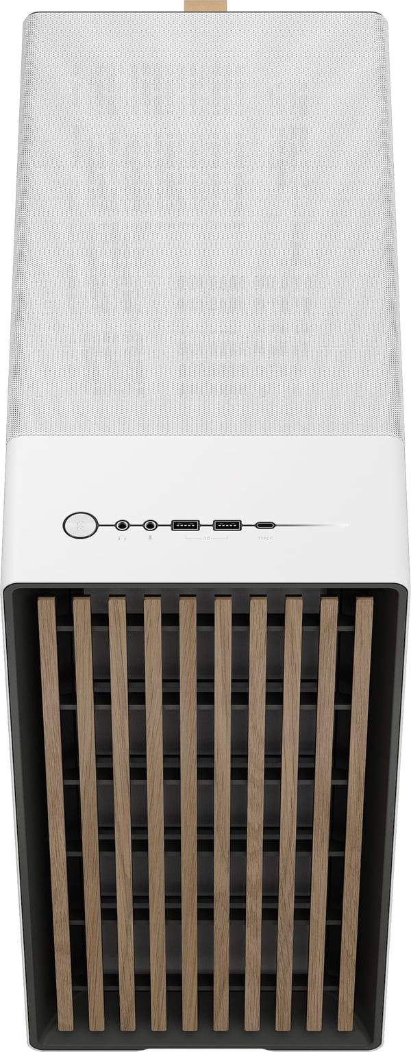 Fractal Design North ATX-kabinet med vindue, hvid