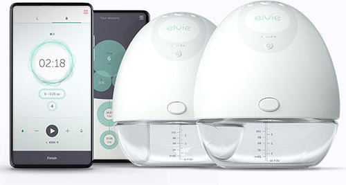 Elvie Pump Dobbelt Elektrisk Brystpumpe Elvie Pump Dobbelt Elektrisk Brystpumpe