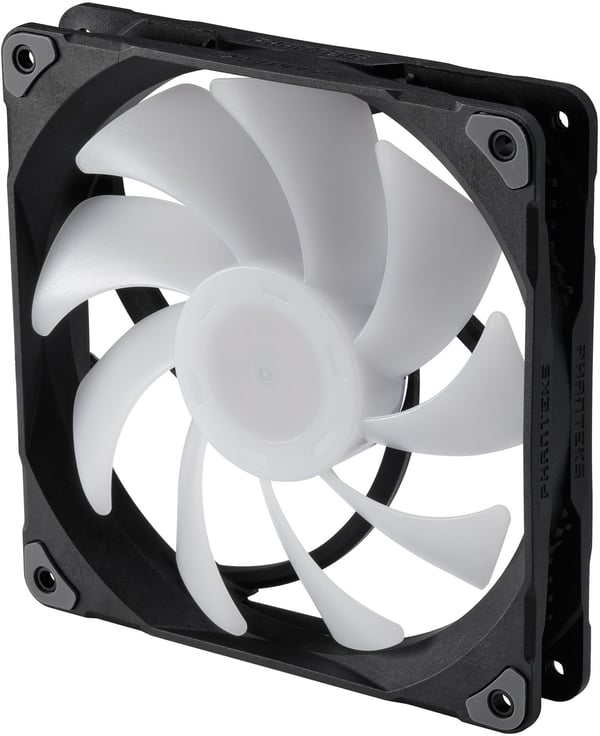 Phanteks M25-140 D-RGB PWM -ventilator, sort, 140 mm, 3 stk.