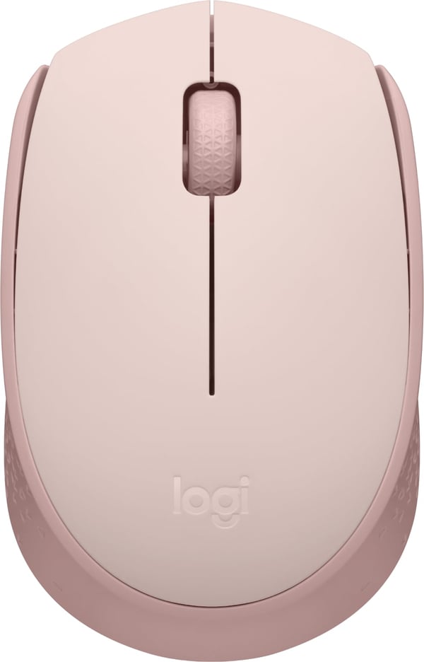 Logitech M171 - trådlös mus, rosa