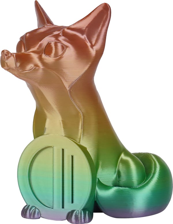 Copymaster3D PLA Rainbow filament til 3D-printere, 1,75 mm, regnbue