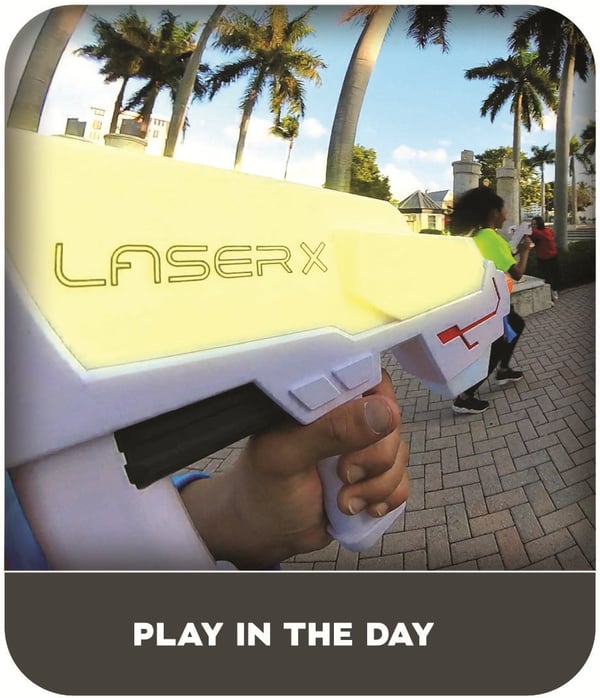 Laser X Ultra, Långdistansblaster till Blaster - laserpistolspelet