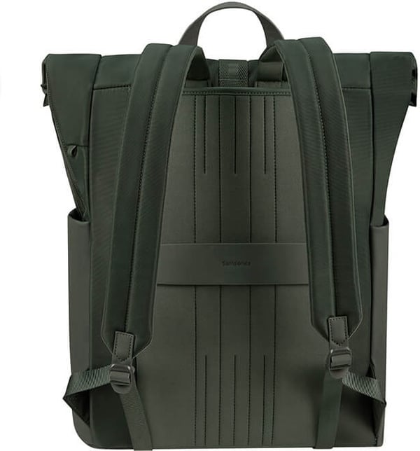 Samsonite 4Pack Rolltop 15,6" rygsæk, skovgrøn