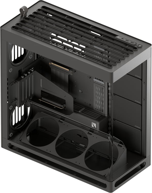 HAVN HS 420 VGPU E-ATX-chassis, sort