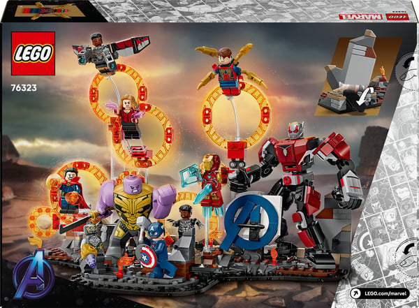 LEGO Superhjältar Marvel 76323 – Avengers: Endgame – det sista slaget