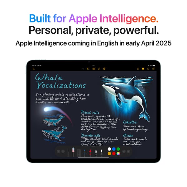 Apple iPad Air 11" M3 512 GB WiFi + 5G 2025, blå (MCG54)