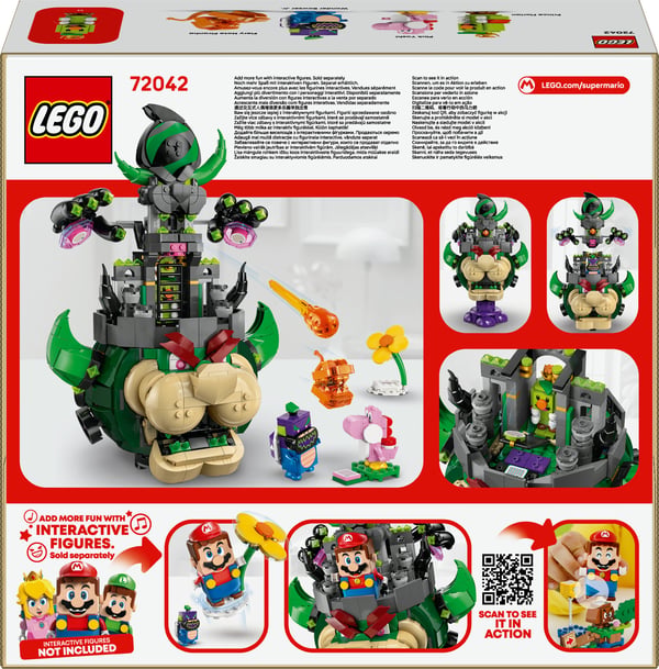 LEGO Super Mario 72042 - Prins Florian och Bowsers slott