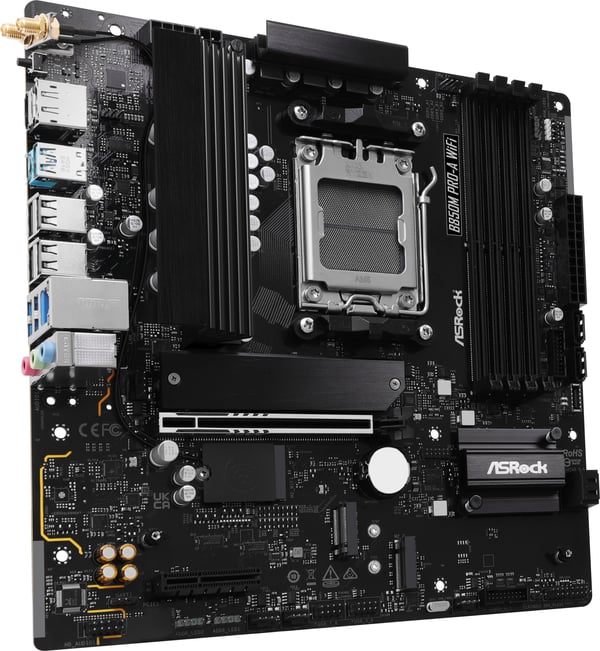 Asrock B850M Pro-A WiFi AMD AM5 MicroATX moderkort