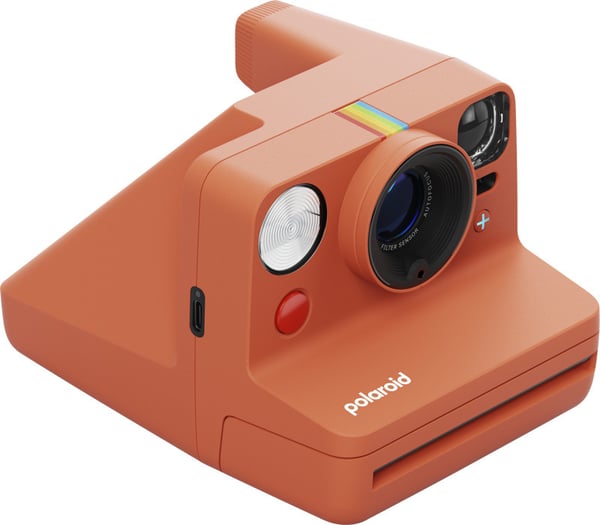 Polaroid Now+ Gen 3 omedelbar kamera, Korall