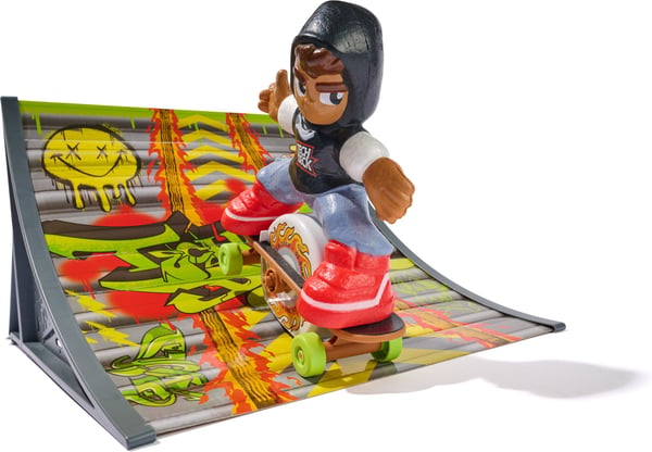 Tech Deck Ted Shred N' Blast, Skateboard svänghjul