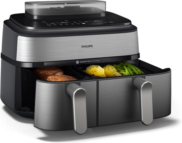 Philips 5000-serien Dubbel korg luftfritös (NA555/00)