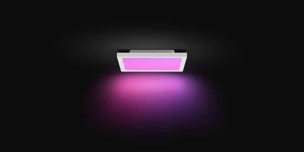 Philips Hue Surimu fullfärg taklampa 25W, 2000-6500K, 1760 lm, fyrkantig, vit S