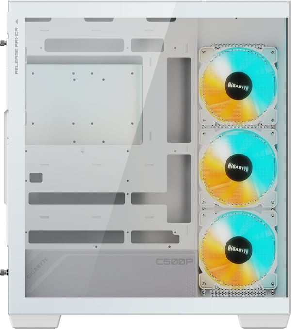 Gigabyte Panoramic Stealth Ice GB-C500PI ST ATX Mid-Tower chassi, vit