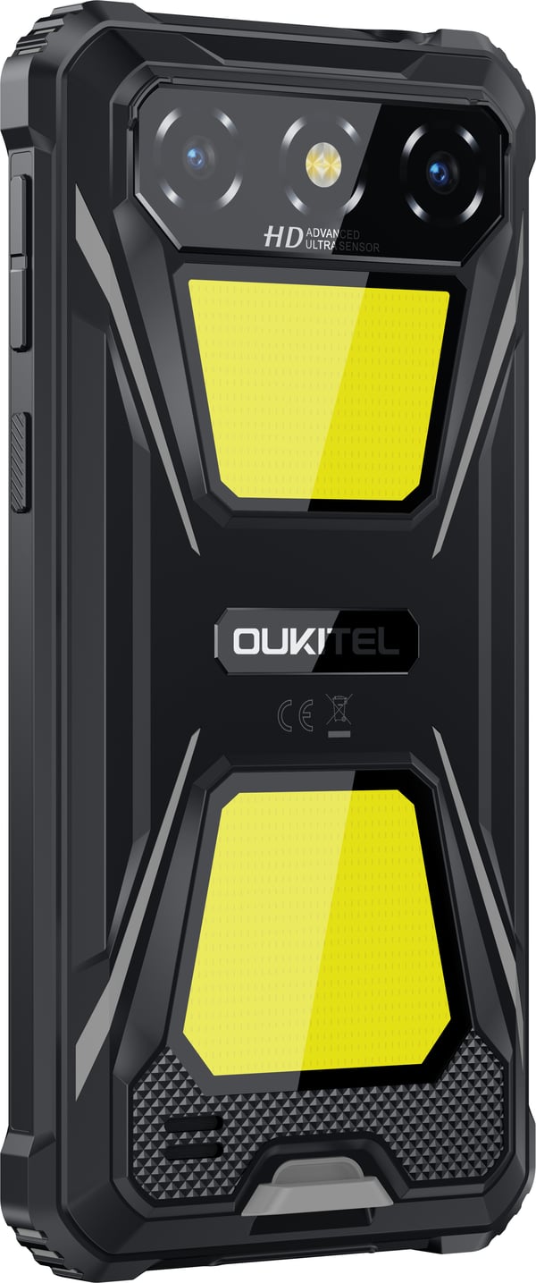 Oukitel G5 telefon, 256/4 GB, svart