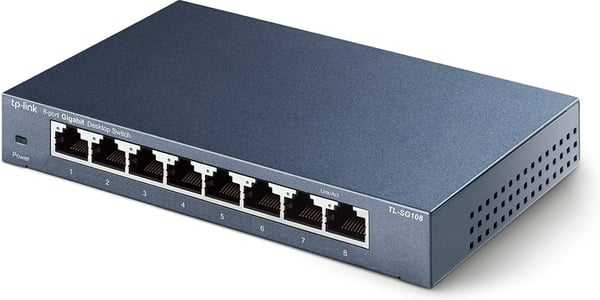 TP-LINK TL-SG108 - 8-portars switch