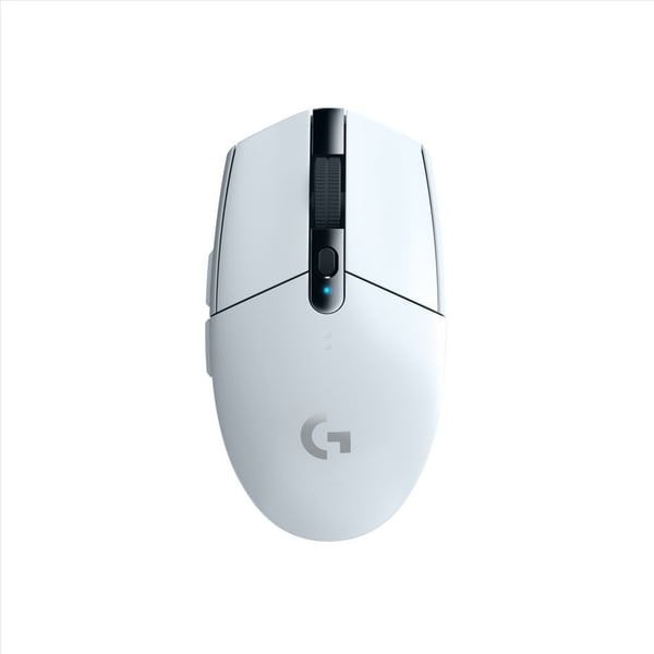 Logitech G305 -trådlös LIGHTSPEED-spelmus, vit