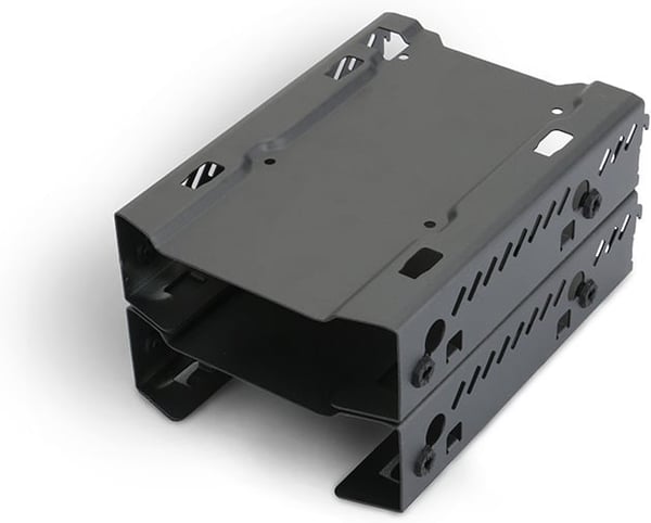 Phanteks 3.5" Stapelbara HDD-fästen - 3.5" hårddiskfästen för chassi, svart