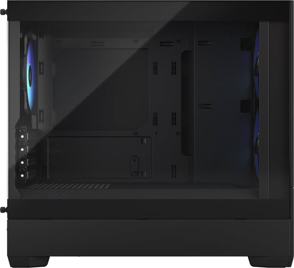 Fractal Design Pop Mini Air RGB Sort TG Mini-ITX-kabinet med vindue, sort