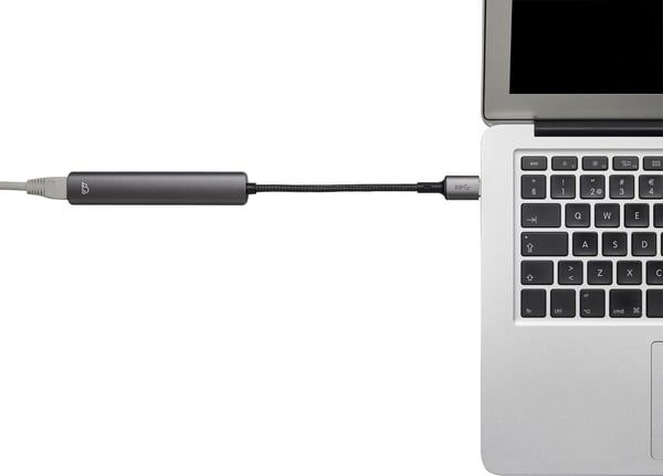 Bluecloud USB-A-hubb och gigabit ethernet-adapter