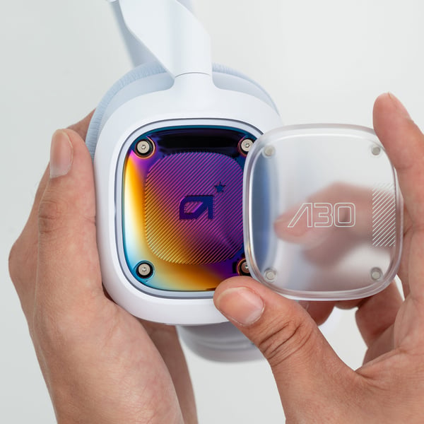 Logitech G Astro A30 Trådløse PlayStation/PC-spilheadset, hvid