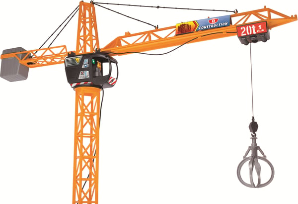 Dickie Toys Mega Crane - fjernstyret kran