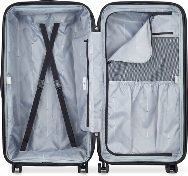 Delsey Shadow 5.0 Kuffert 80 cm - rejsetaske, sort