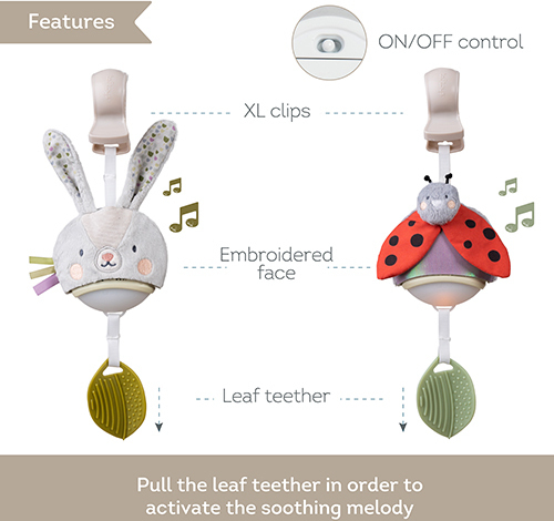Taf Toys Urban Garden Bunny Musikalsk legetøj