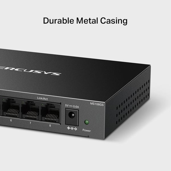 Mercusys MS108GS - 8-portars switch