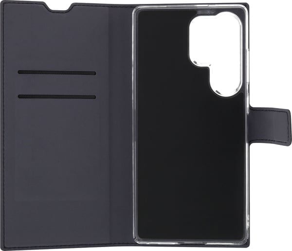 FoneKit BookCase-skyddsfodral, Samsung Galaxy S25 Ultra, svart