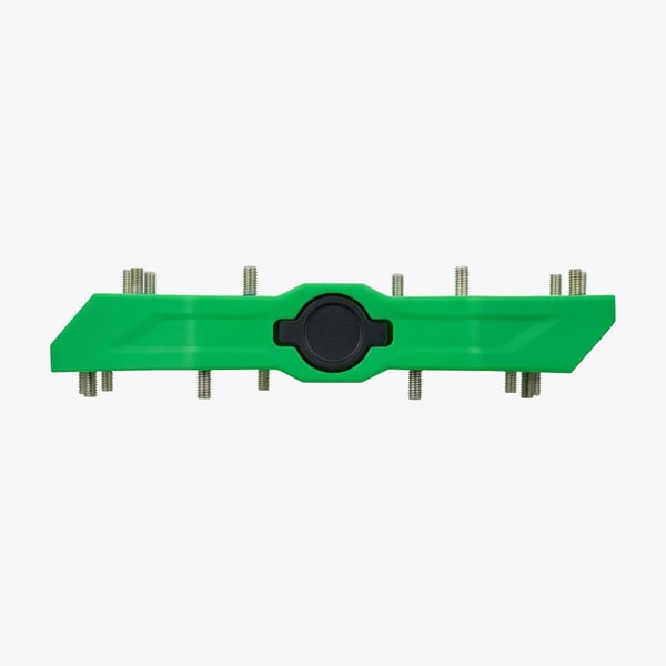 Shimano PD-GR400 Flat Pedal pedaler, grön