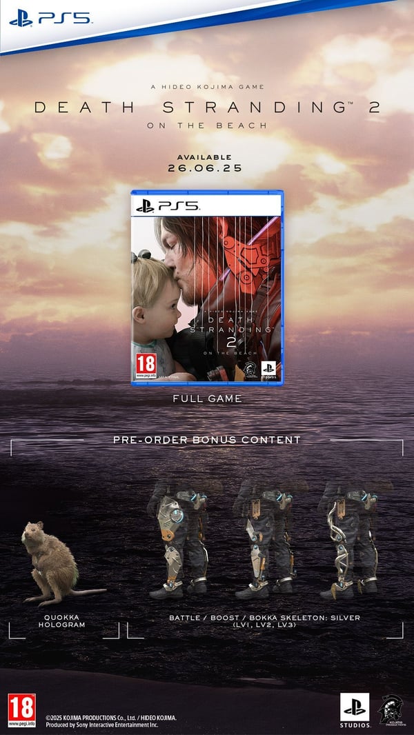 Death Stranding 2: På stranden (PS5)