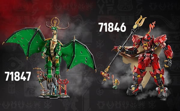 LEGO NINJAGO 71847 Väktardrake