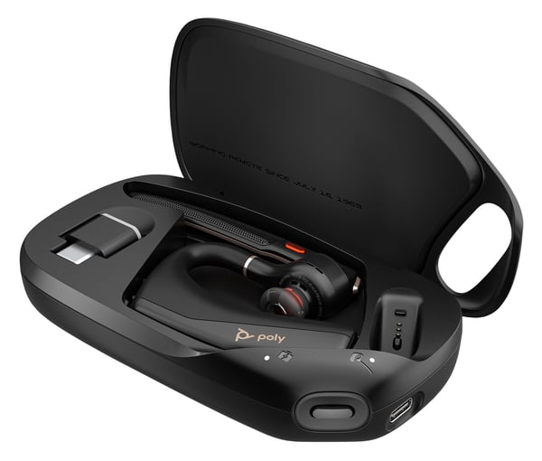 Poly Voyager Legend 50-M Headset UC Bluetooth-headset + laddningsetui
