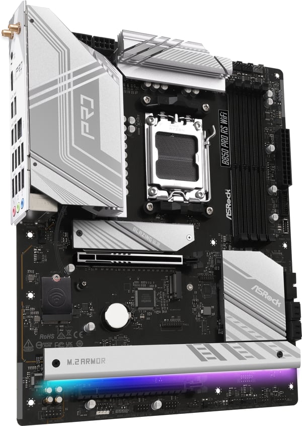 Asrock B850 Pro RS WiFi AMD AM5 ATX-moderkort