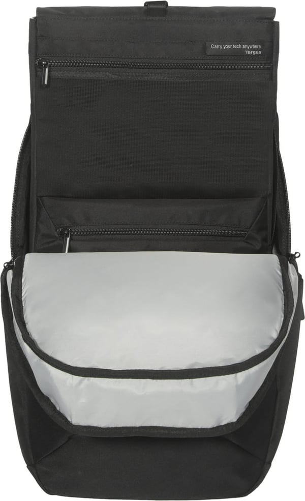 Targus Work+ EcoSmart 16" laptopryggsäck, svart