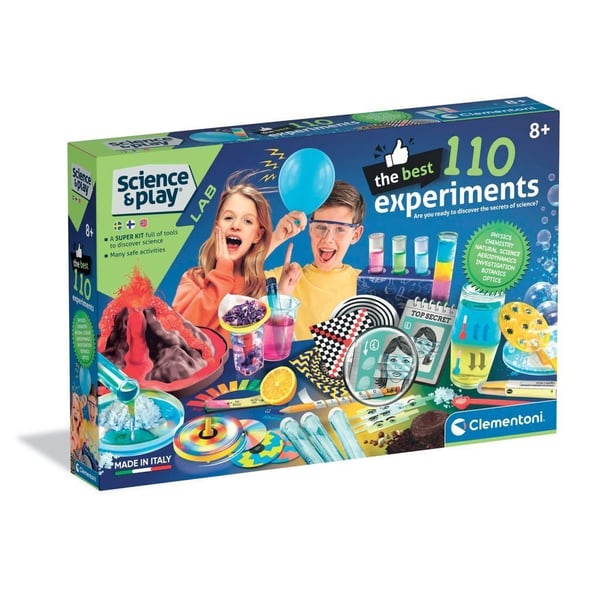 Clementoni Best 110 Experimenter set för naturvetenskap