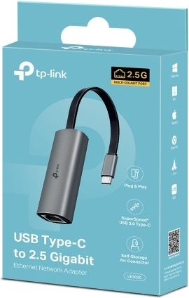 TP-LINK UE302C USB-C Ethernet-adapter
